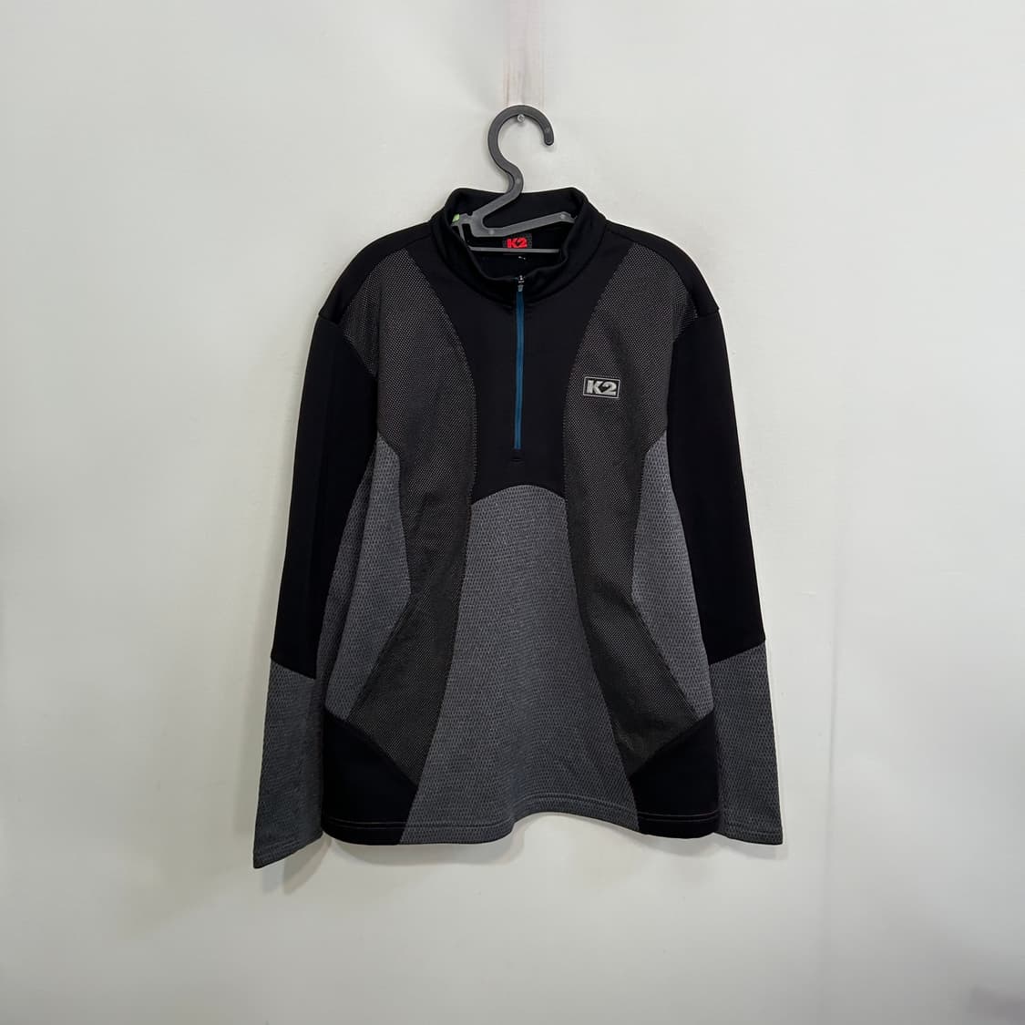 K2 남성 기모 반집업 티셔츠 105 상품이미지1