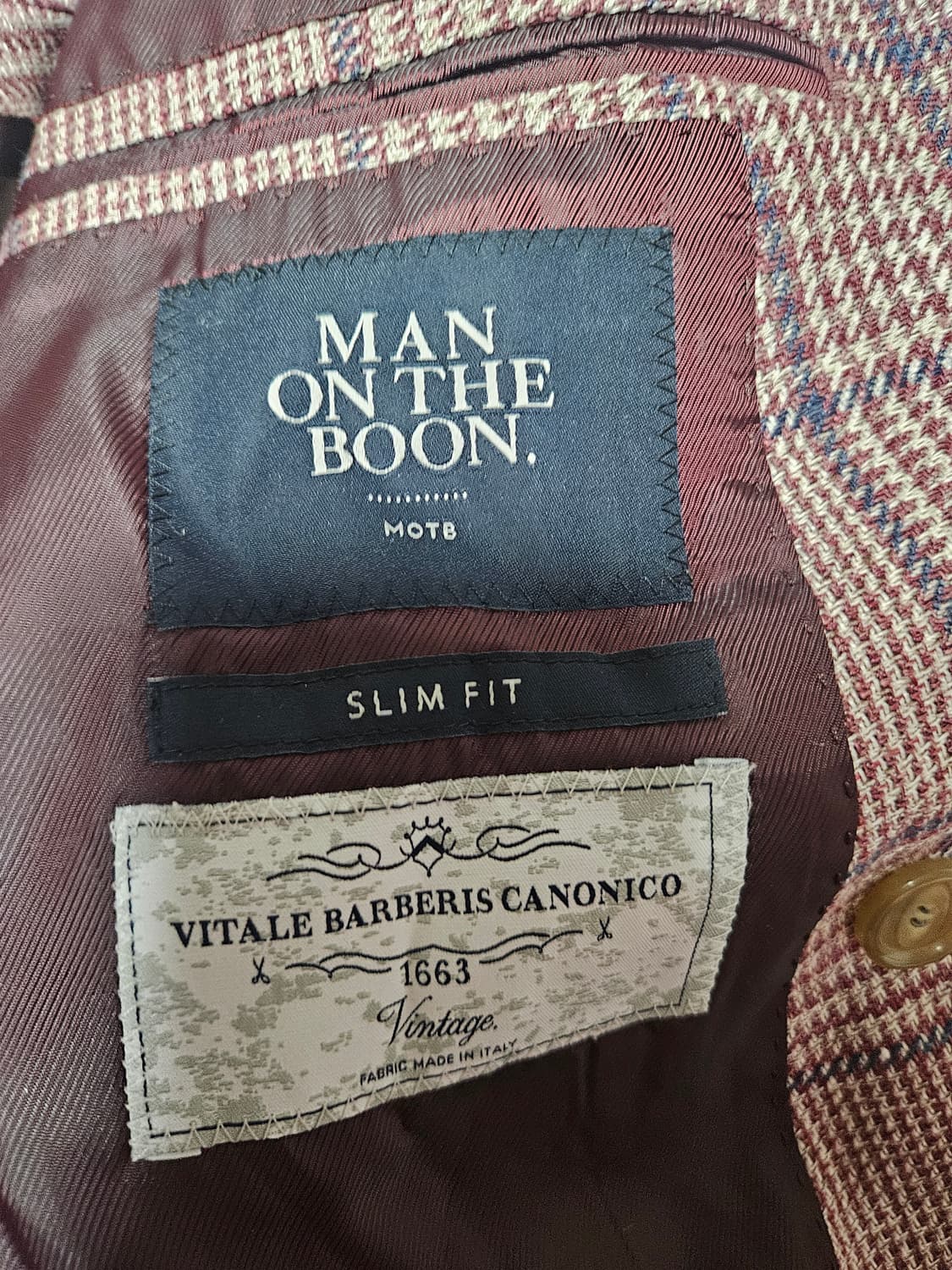 MAN ON THE BOON 46 자켓 상품이미지3