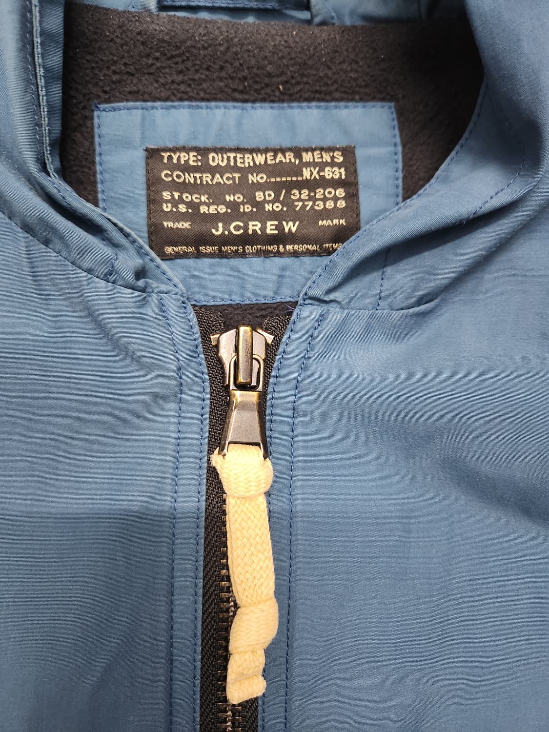 J.CREW 군청색 밀리터리 필드 메카닉 후드 자켓 F 상품이미지2