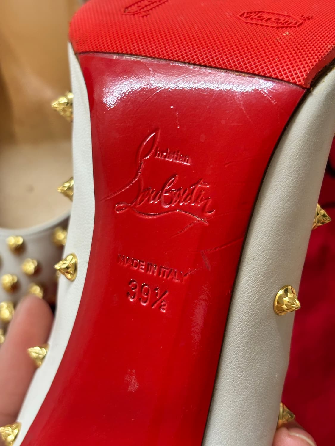 Christian Louboutin Aimantaclou 85 펌프스 상품이미지5