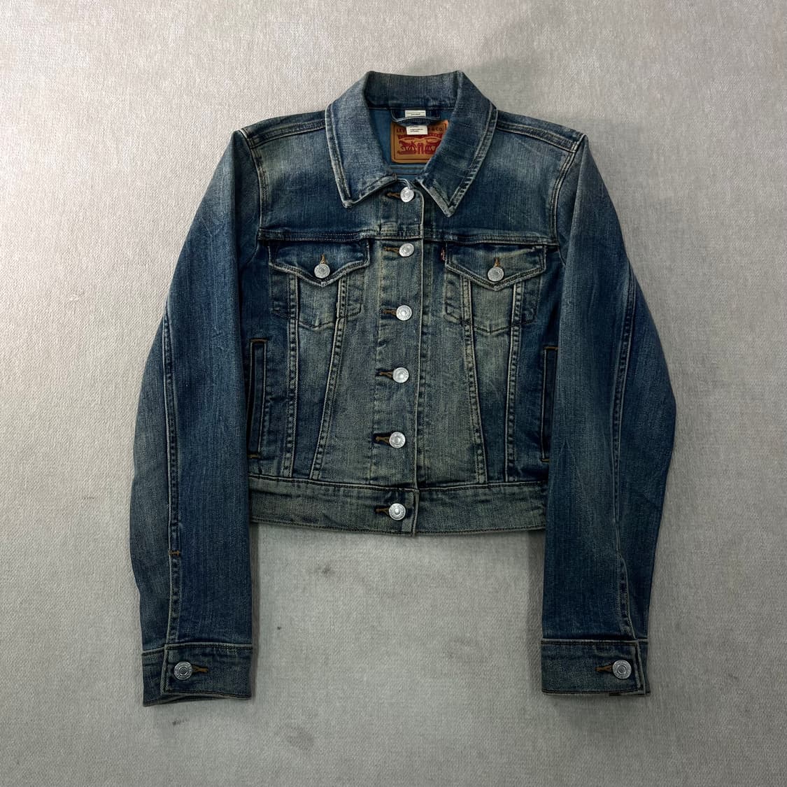 90 리바이스 크롭 데님자켓   상품이미지1