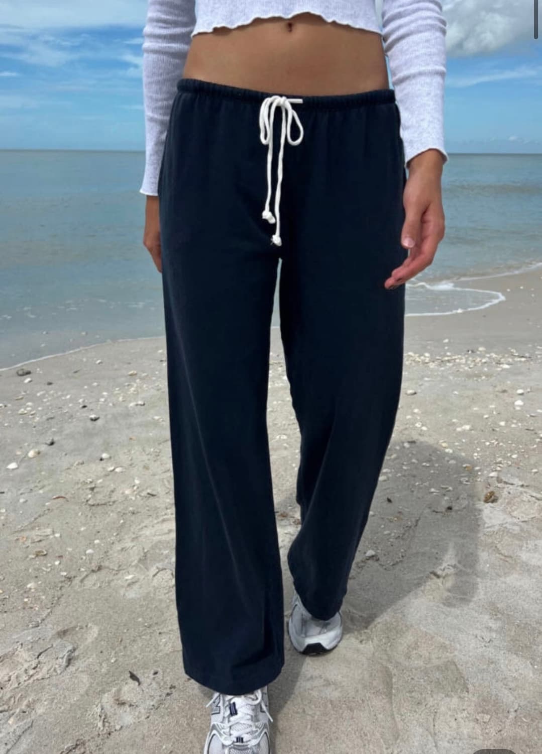 브랜디멜빌 아나스타샤 스웻팬츠 네이비 상품이미지1