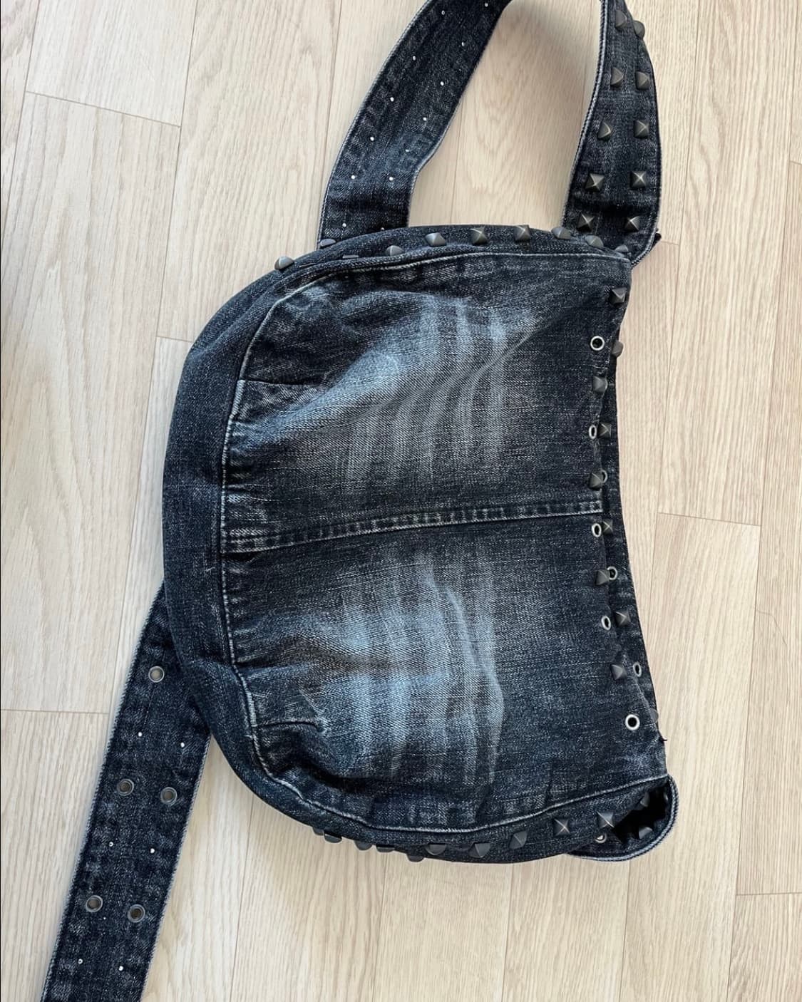 jaded london studded black bag 상품이미지2