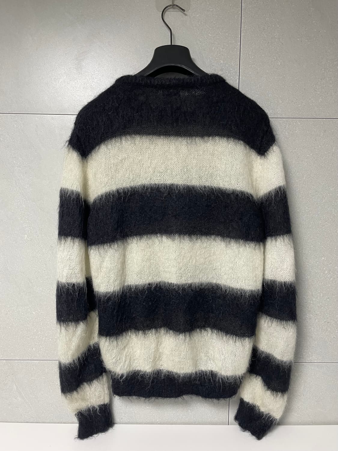 생로랑 aw18 모헤어 스트라이프 스웨터 상품이미지5