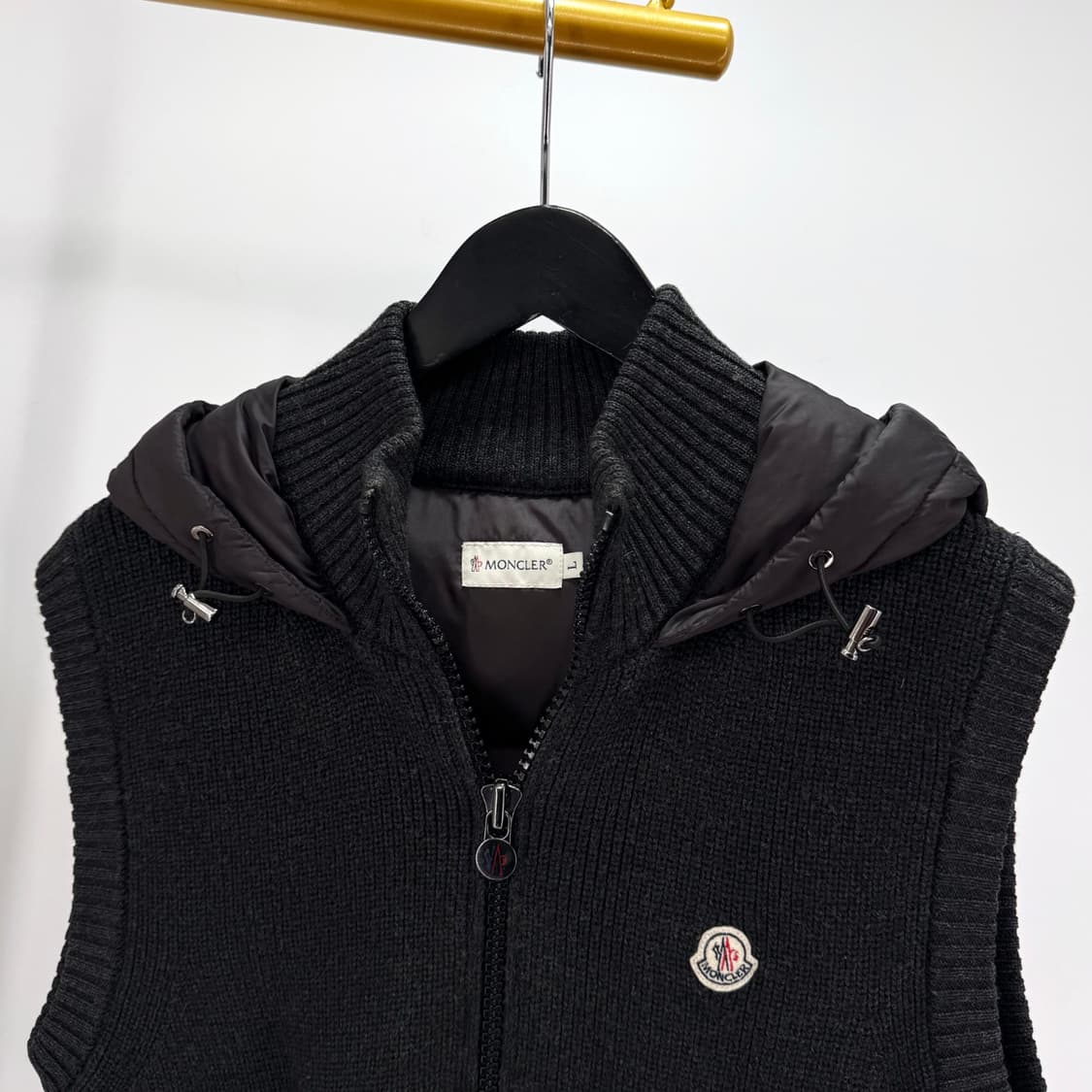 [L사이즈] 몽클레어 니트 패딩 조끼 베스트  상품이미지8