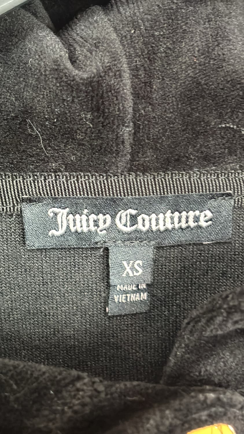 Y2K Velvet Stud Hoodie 상품이미지5