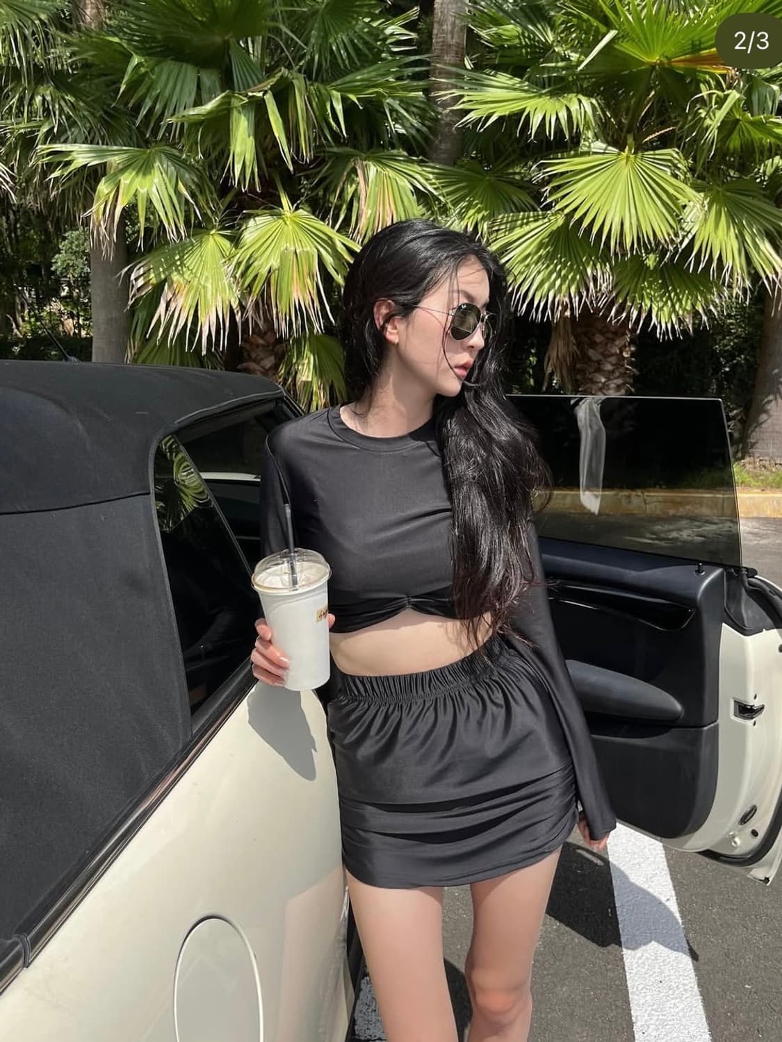 이투둘 스커트 블랙 상품이미지1