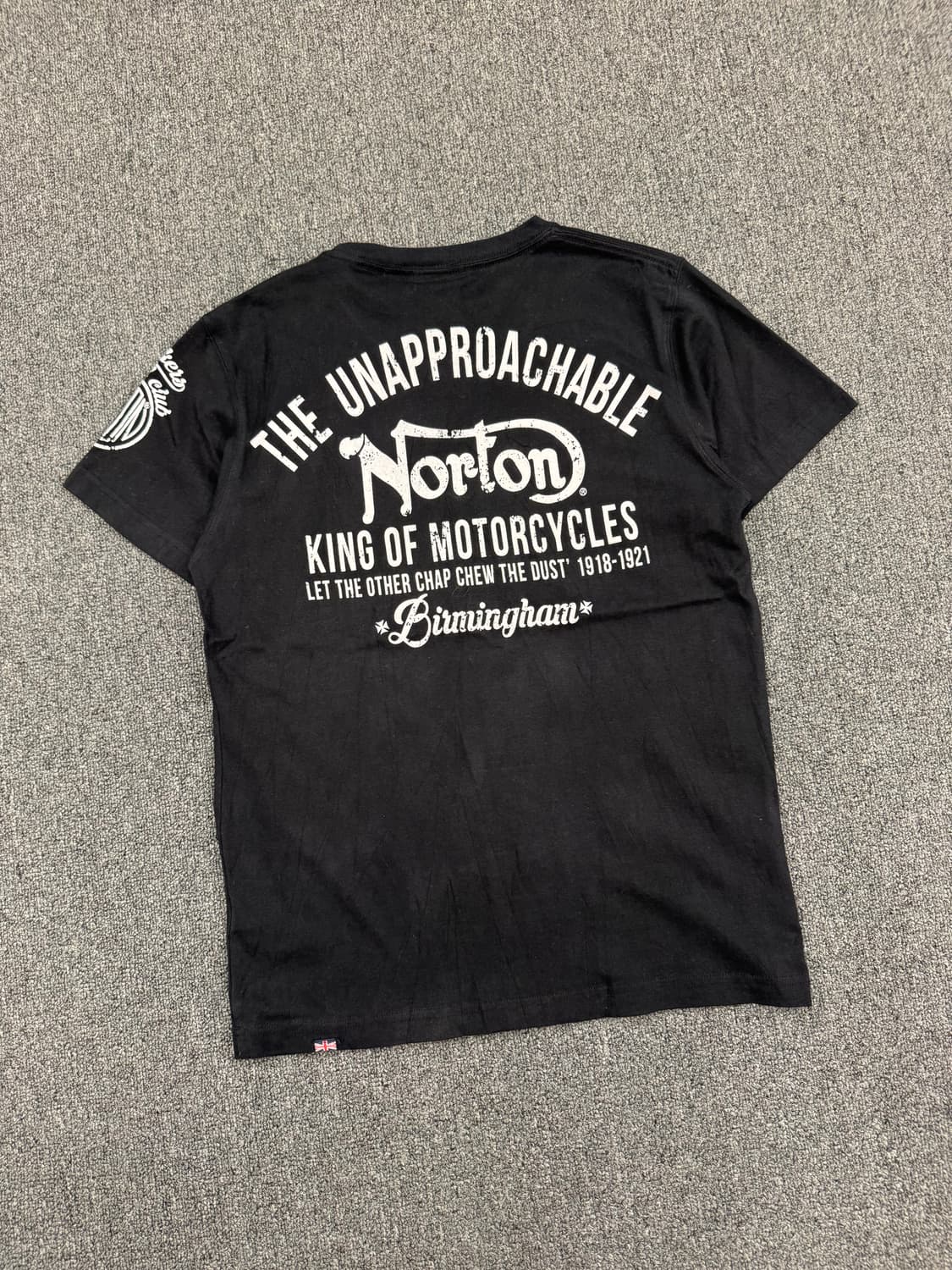 M)Norton 빈티지 프린팅 여성 반팔 상품이미지5