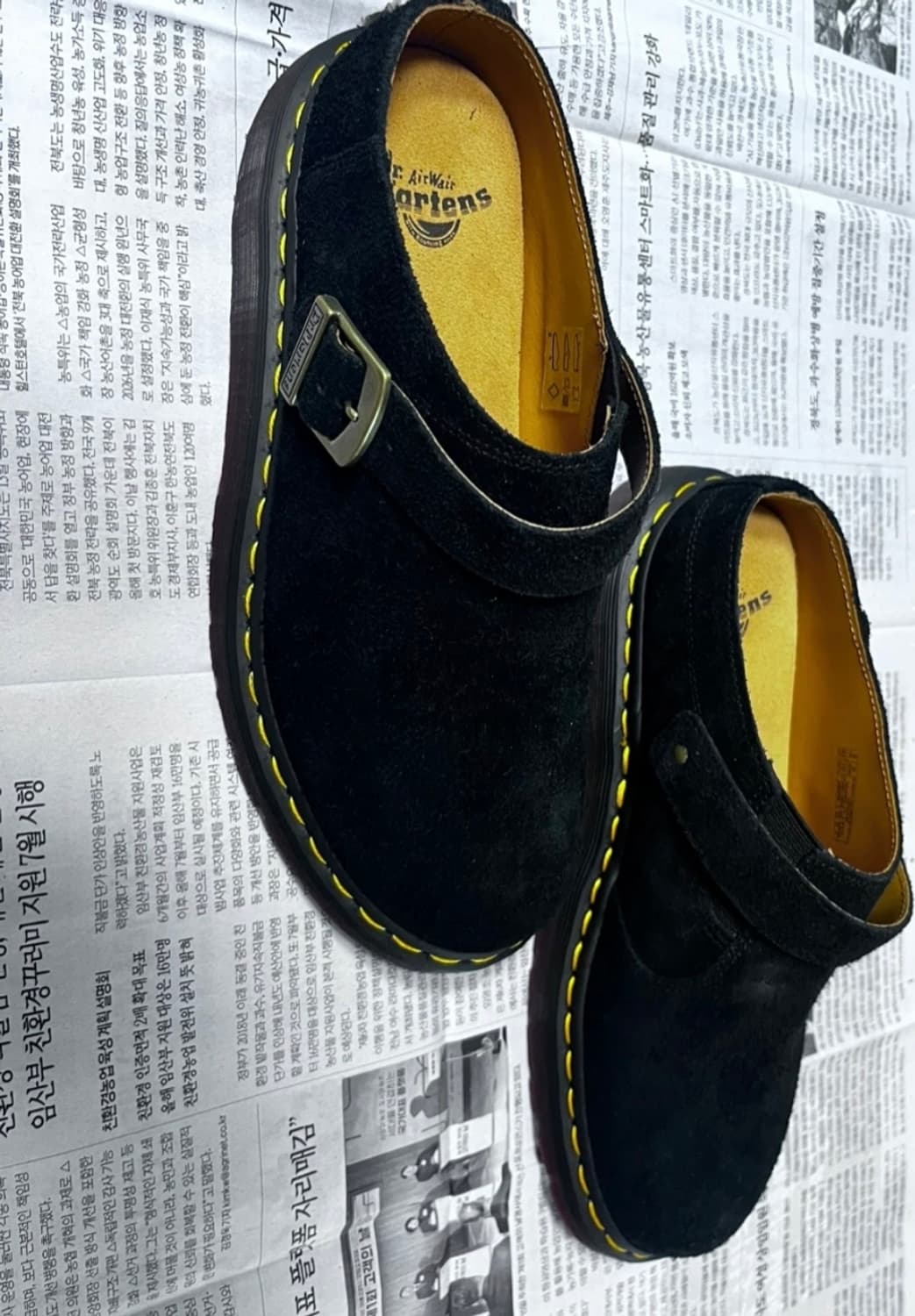 닥터마틴 아이샴 블랙 데저트 오아시스 스웨이드(블랙,270) 상품이미지1