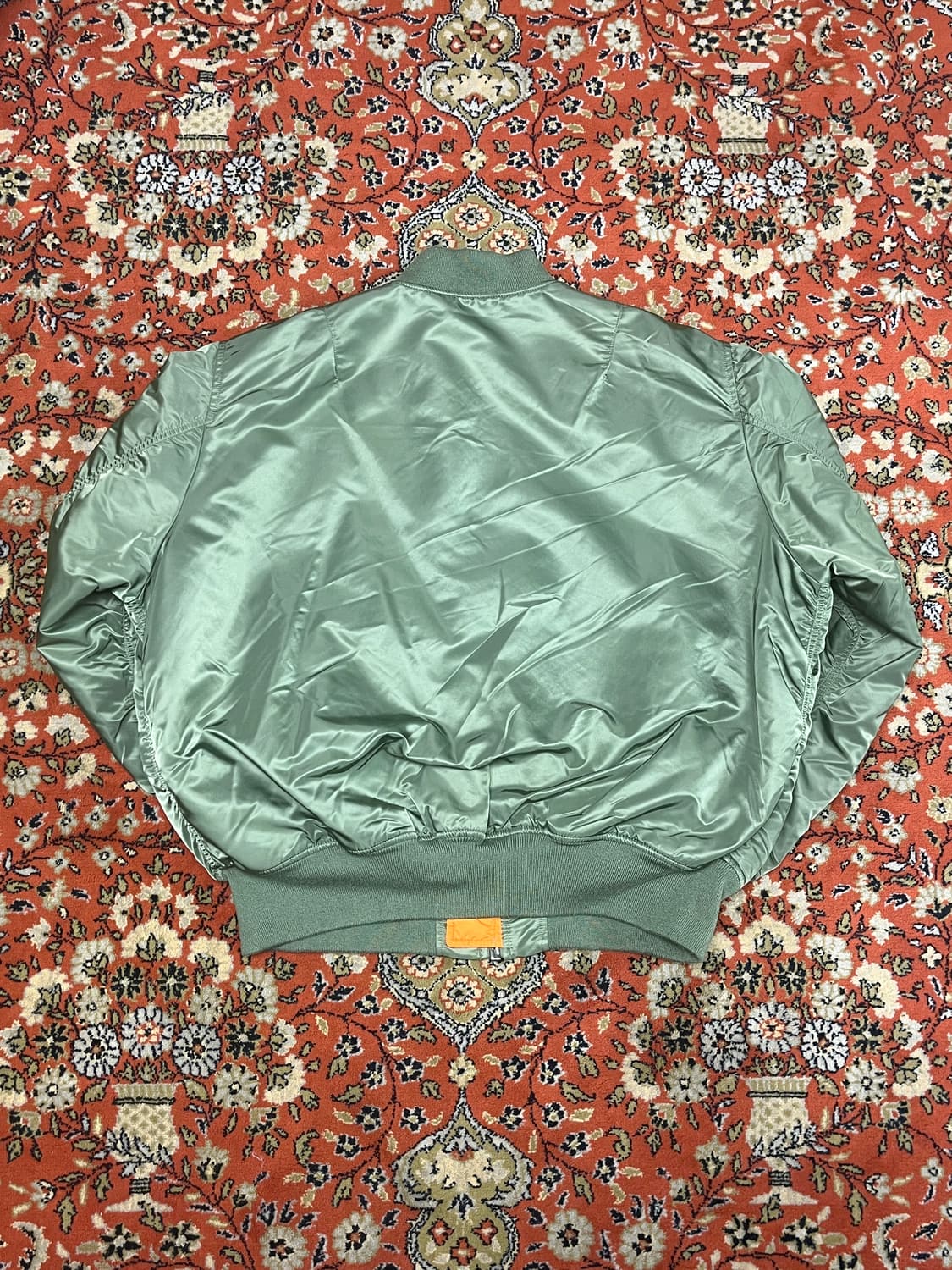 [3XL] 알파인더스트리 MA-1 항공자켓 세이지그린 상품이미지2