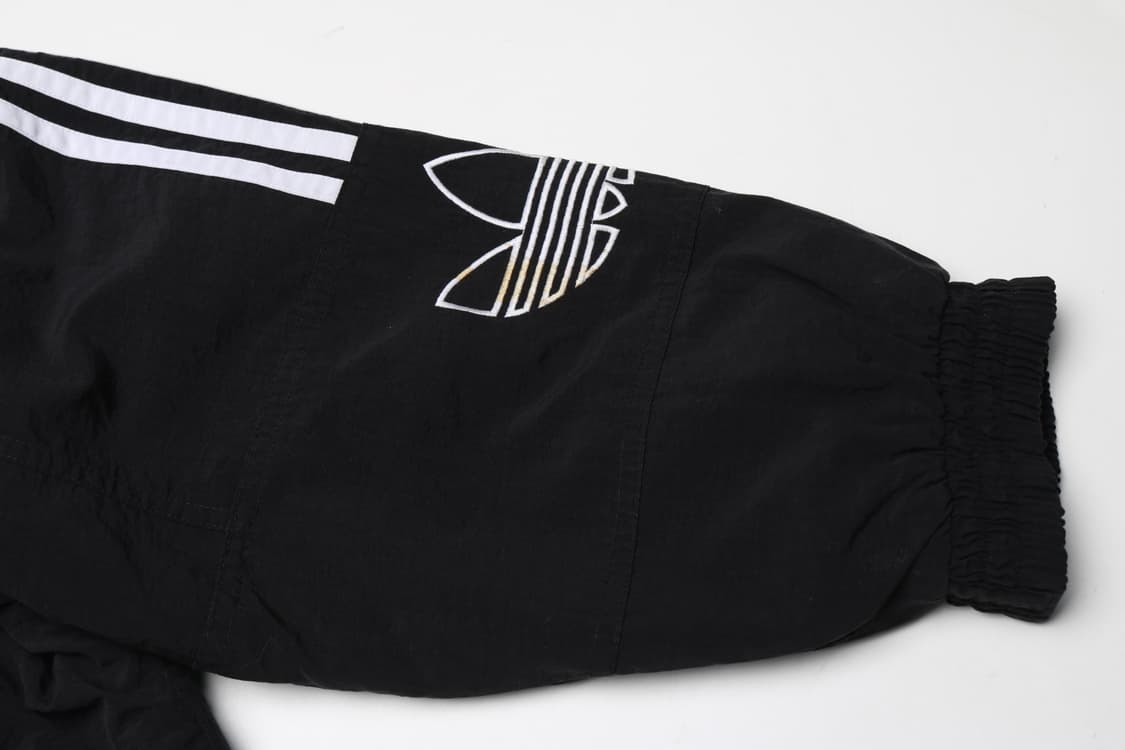 [M] 90's 아디다스 올드스쿨 후디 누빔점퍼 자켓 상품이미지3