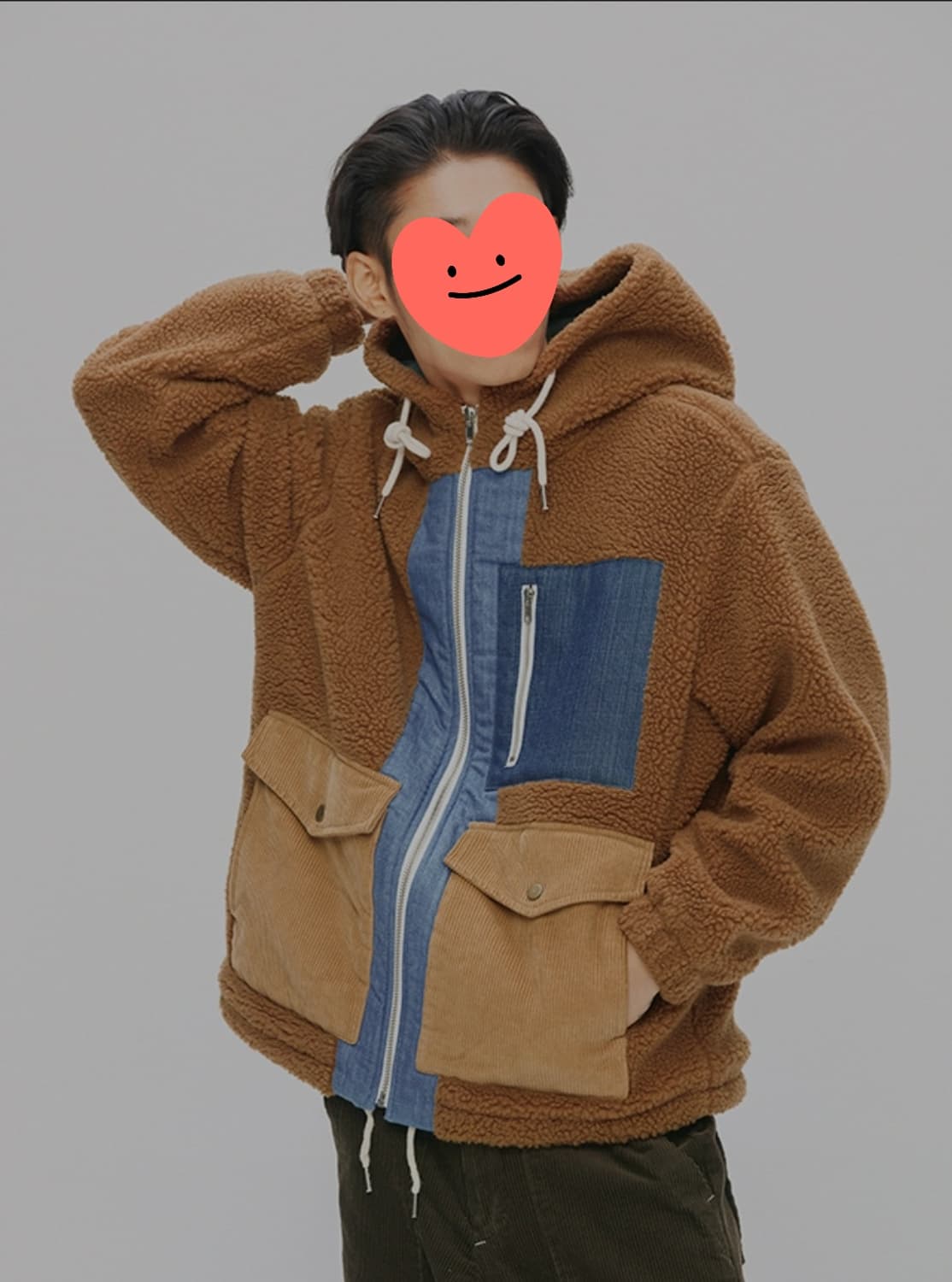 콰이어티스트 헤비 플리스 후드 파카 L _ 공용, 남성 상품이미지2