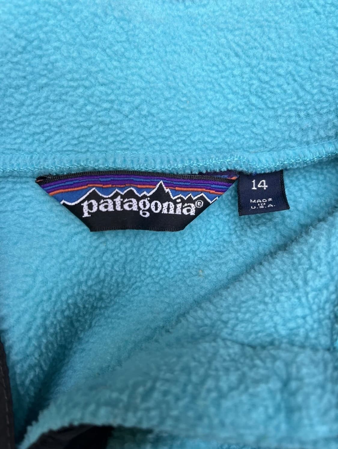 파타고니아 80s 신칠라 스냅  블루 usa 상품이미지5