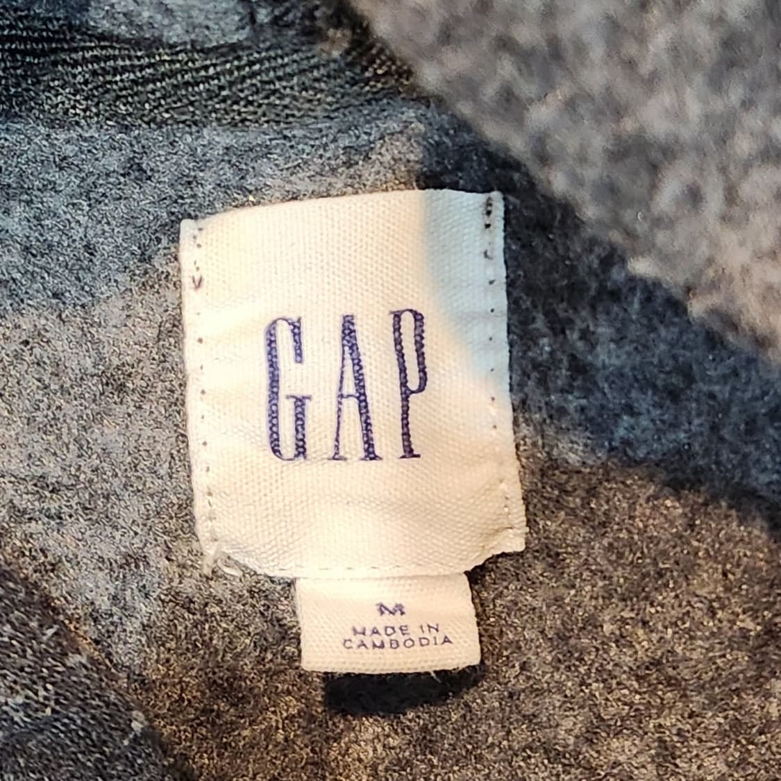 GAP 성조기 로고 프린팅 후드티 M 상품이미지3