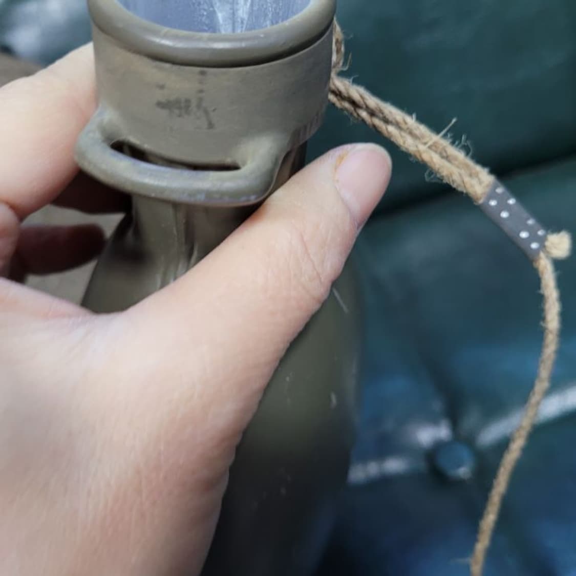 독일군 빈티지 알루미늄 수통 상품이미지5