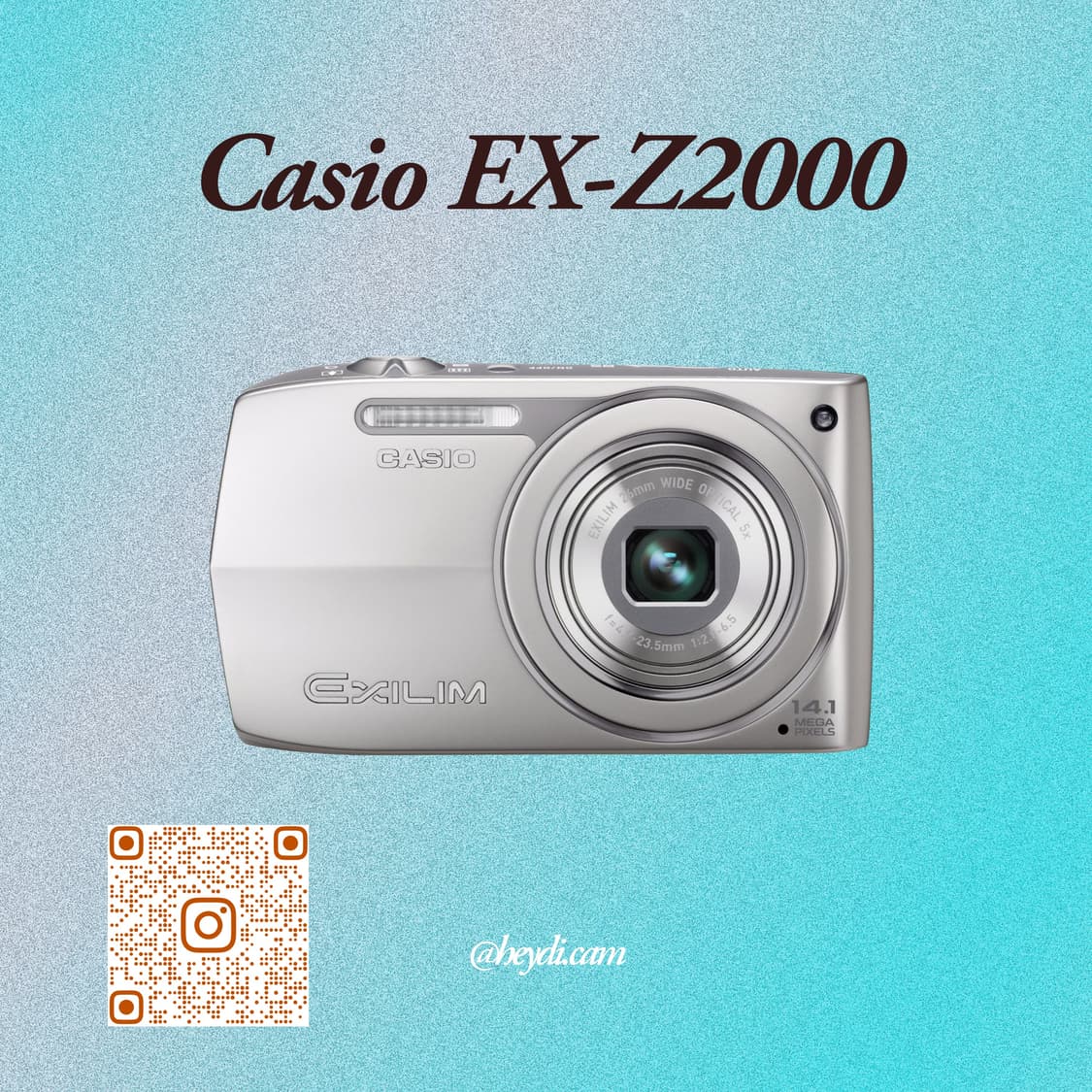 (로제, 모카, 아일릿) 카시오 엑슬림 z2000 실버 상품이미지1