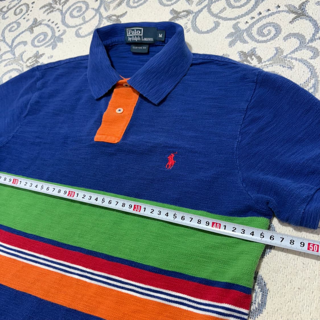 Polo Ralph Lauren 커스텀 핏 스트라이프 폴로 / 남성 M 상품이미지4