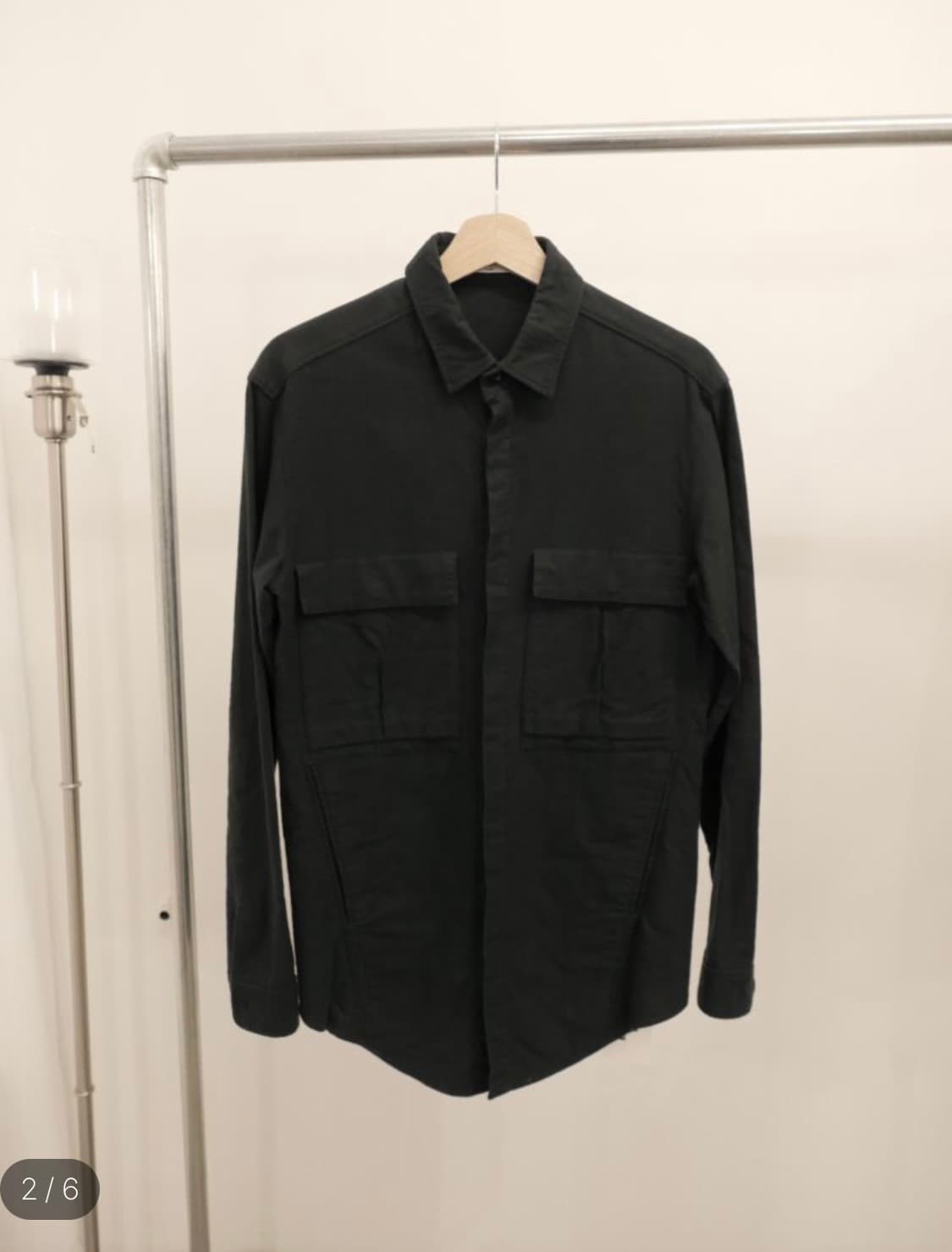 Helmut lang pocket flannel shirt 상품이미지2