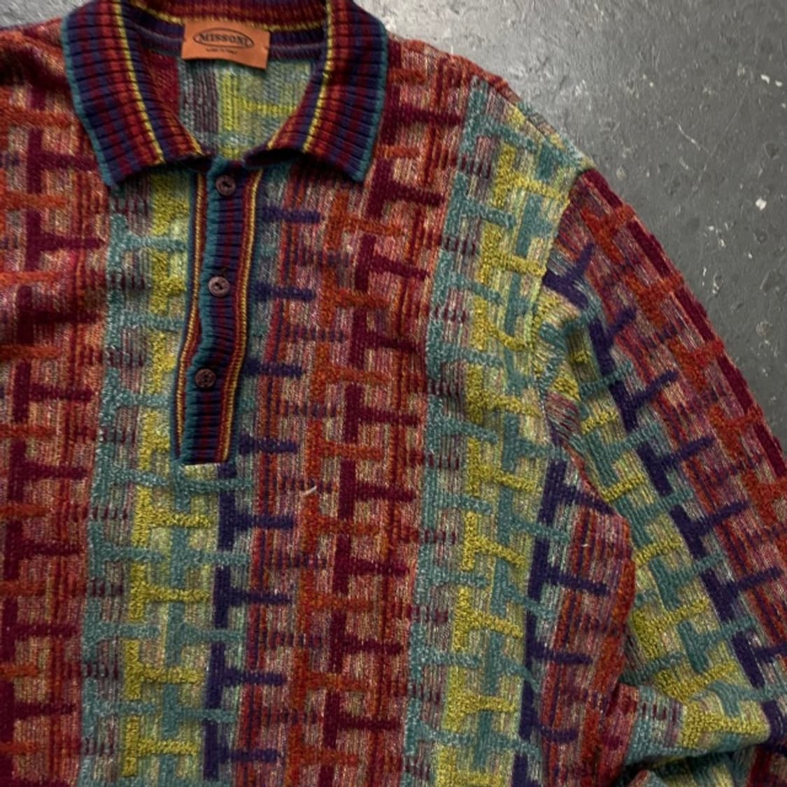 100 미쏘니 카라 니트 상품이미지2