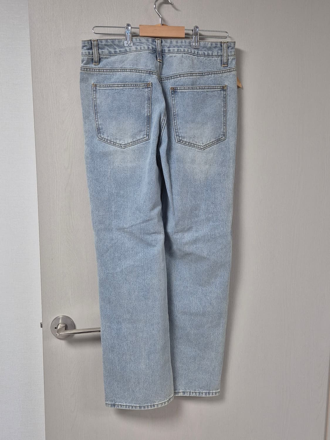 연청 세미와이드 청바지 32인치 (새상품) 상품이미지3