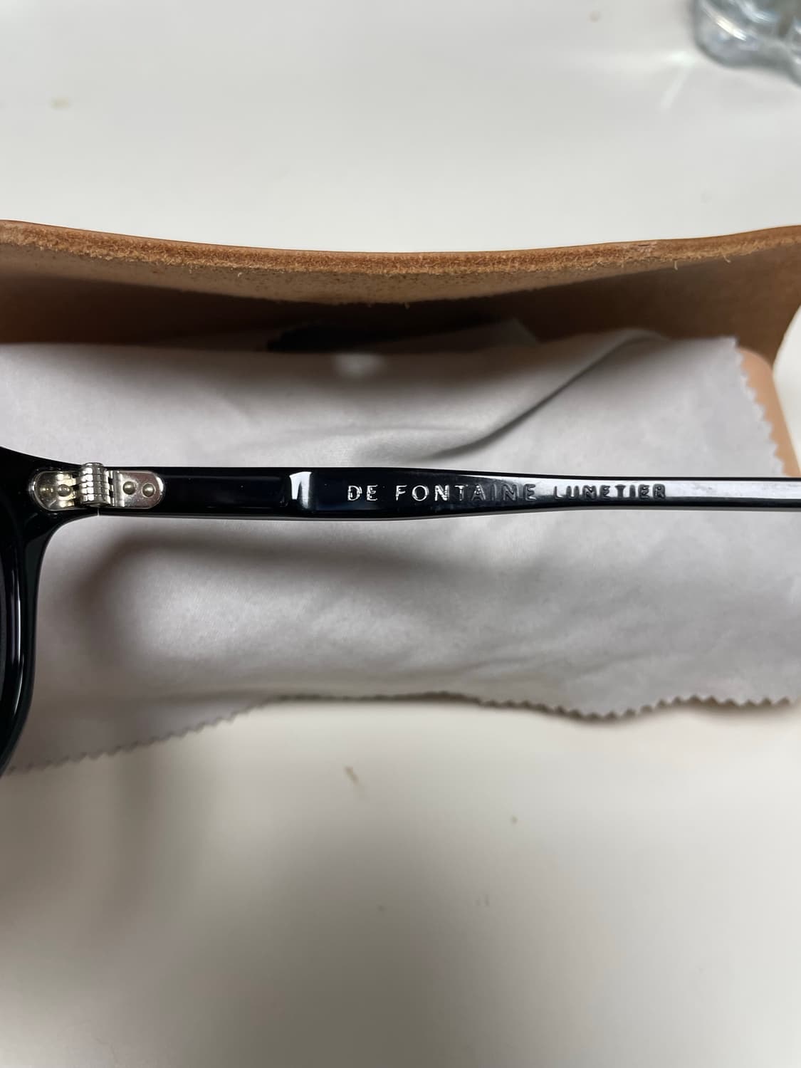 드폰테인 라시트포 LW 콜라보 뿔테 안경 상품이미지2