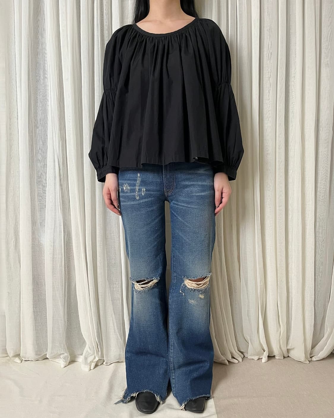 꼼데가르송 벌룬 블라우스 Comme des garcons 상품이미지2