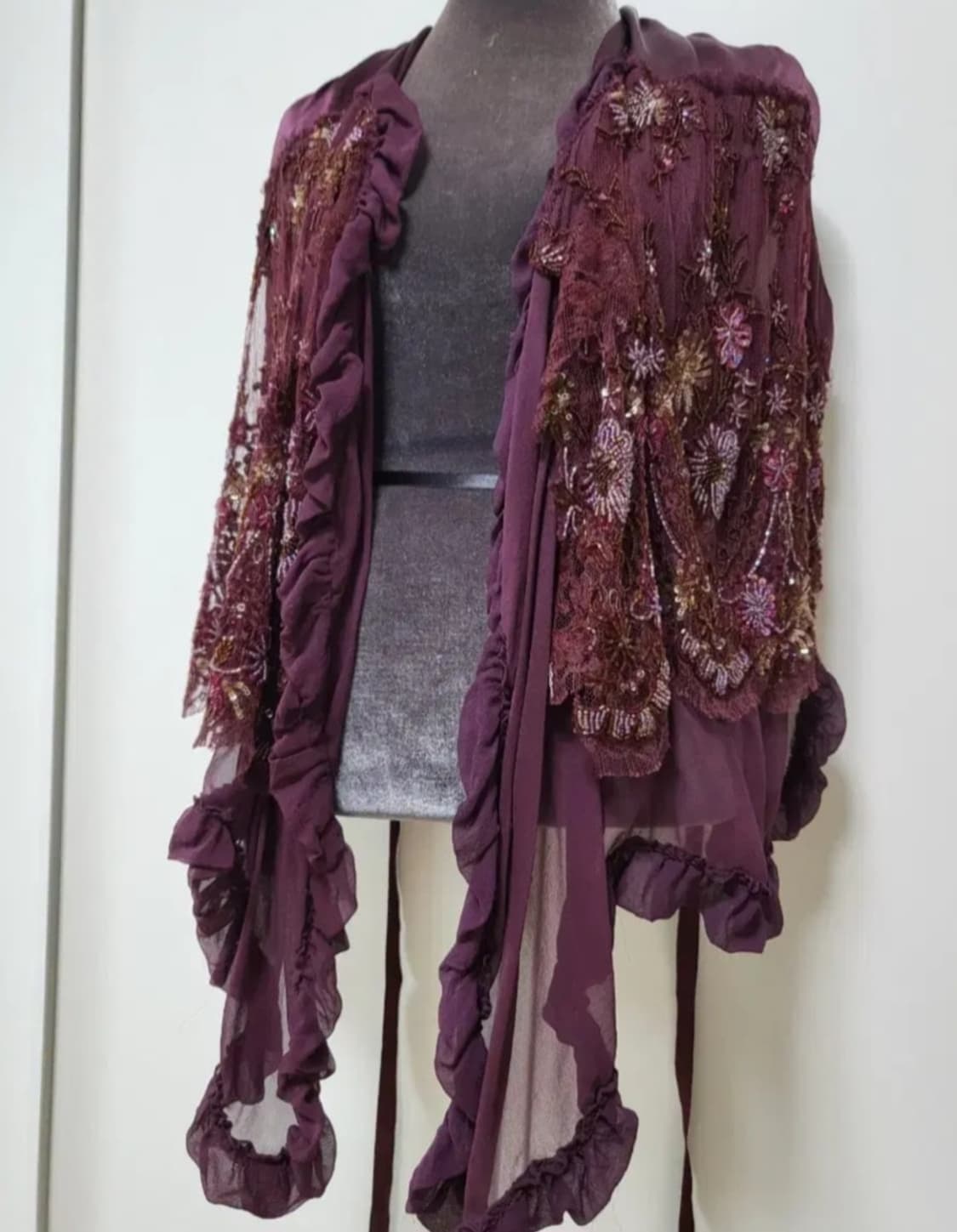 안토니오 마라스 실크 장식 베스트 조끼 Antonio Marras 상품이미지8