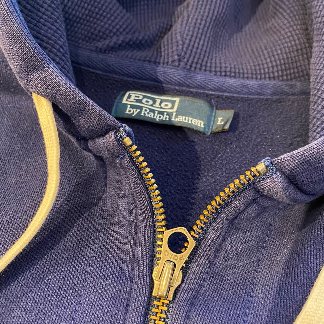 🌊Polo thermal hoodie navy L 상품이미지5