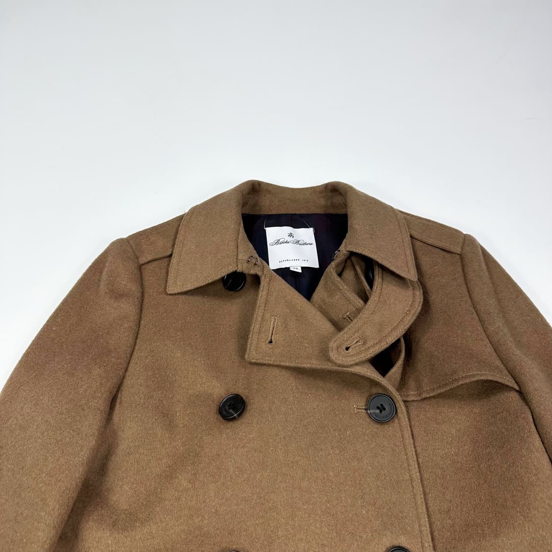 브룩스브라더스 클래식 베이지 더블코트 (S 여성추천) 상품이미지1
