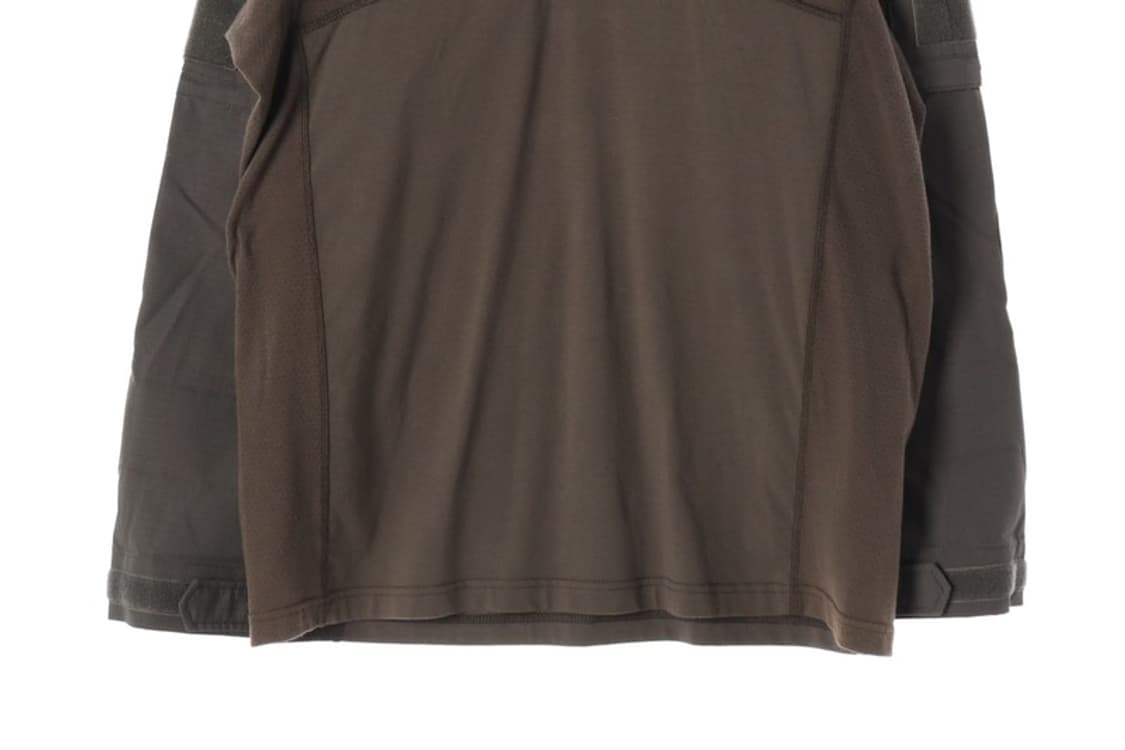 CQR 택티컬 쿼터지퍼 컴뱃 셔츠 브라운 2XL 상품이미지4