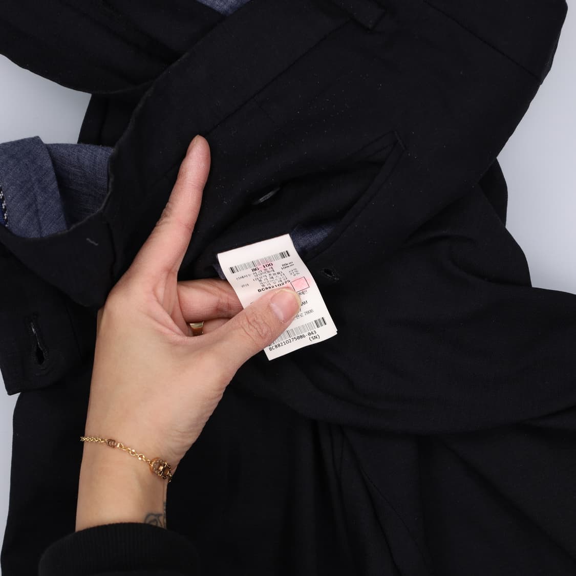 [86/100] 빈폴 블랙 슬랙스 바지 팬츠 1231H2 상품이미지5