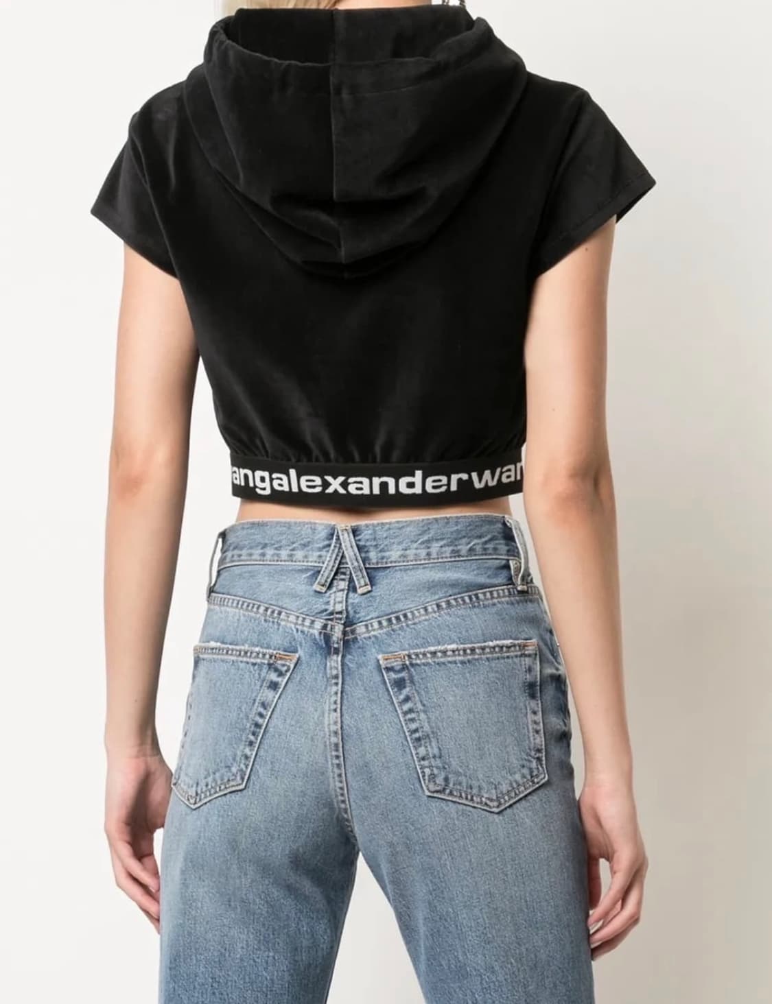알렉산더왕 크롭탑 후디 S 상품이미지2