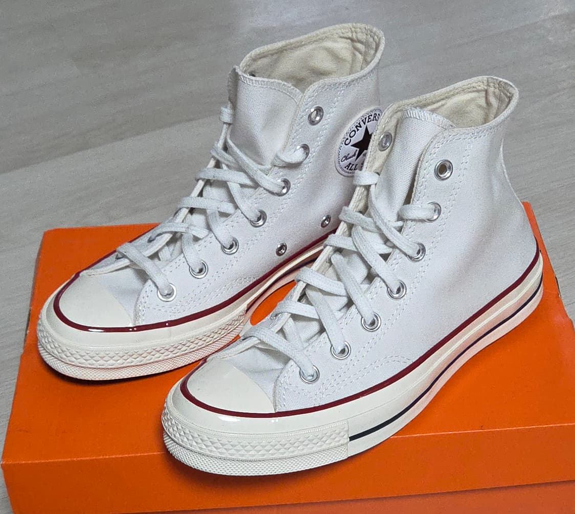 컨버스 척70 하이 빈티지 화이트  상품이미지1