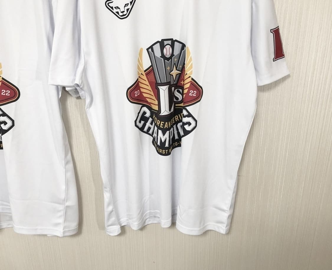 2)KBO 다이나핏 SSG랜더스 2022 한국시리즈 우승기념티셔츠 4XL 상품이미지3