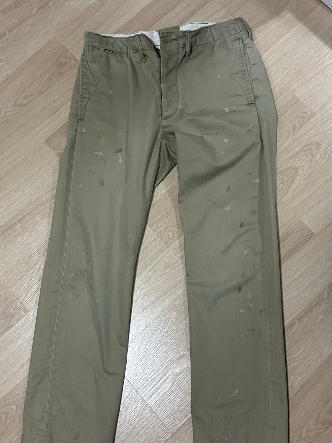 rrl 더블알엘 치노 페인팅 팬츠 30 상품이미지1