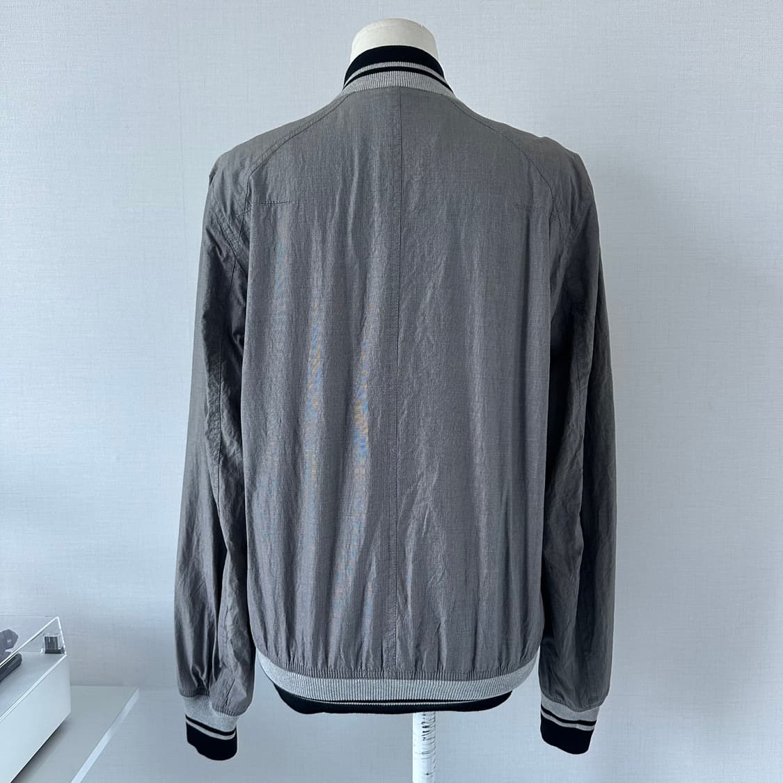 디올 BEE 자수 잔체크 집업 50 상품이미지4