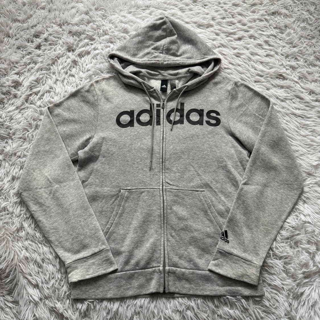 ADIDAS 일본빈티지 후드집업 아디다스 빈티지 후드집업 S 85 상품이미지2