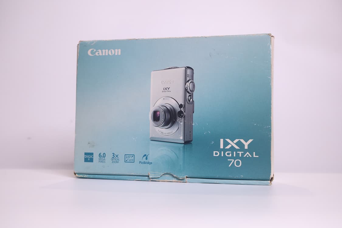 캐논 익시 디지털 70 (익서스 60 일본 내수 모델) 박스셋 상품이미지9