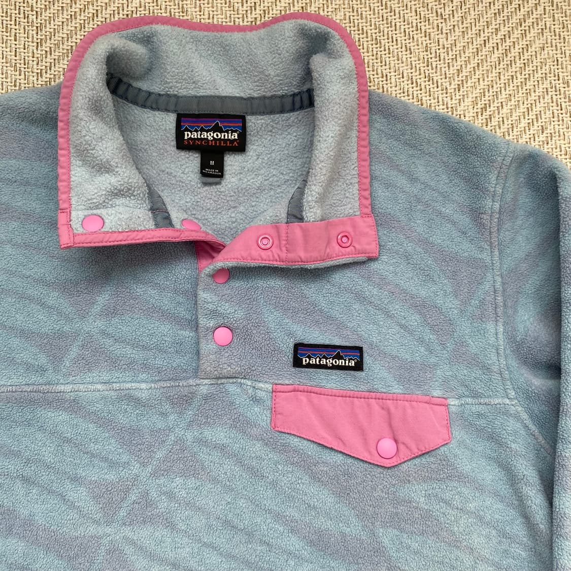 파타고니아 신칠라 플리스 유칼립투스 M 상품이미지5