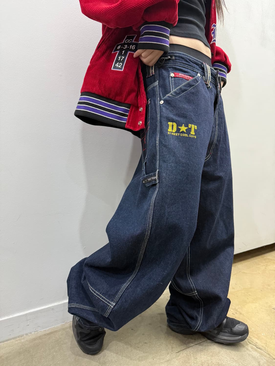 도그타운 올드스쿨 와이드 카펜터 데님팬츠 상품이미지3