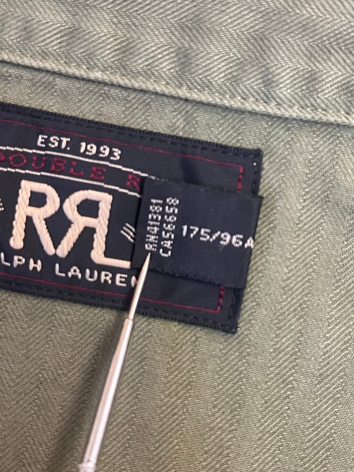 RRL HBT MILITARY JACKET 상품이미지5