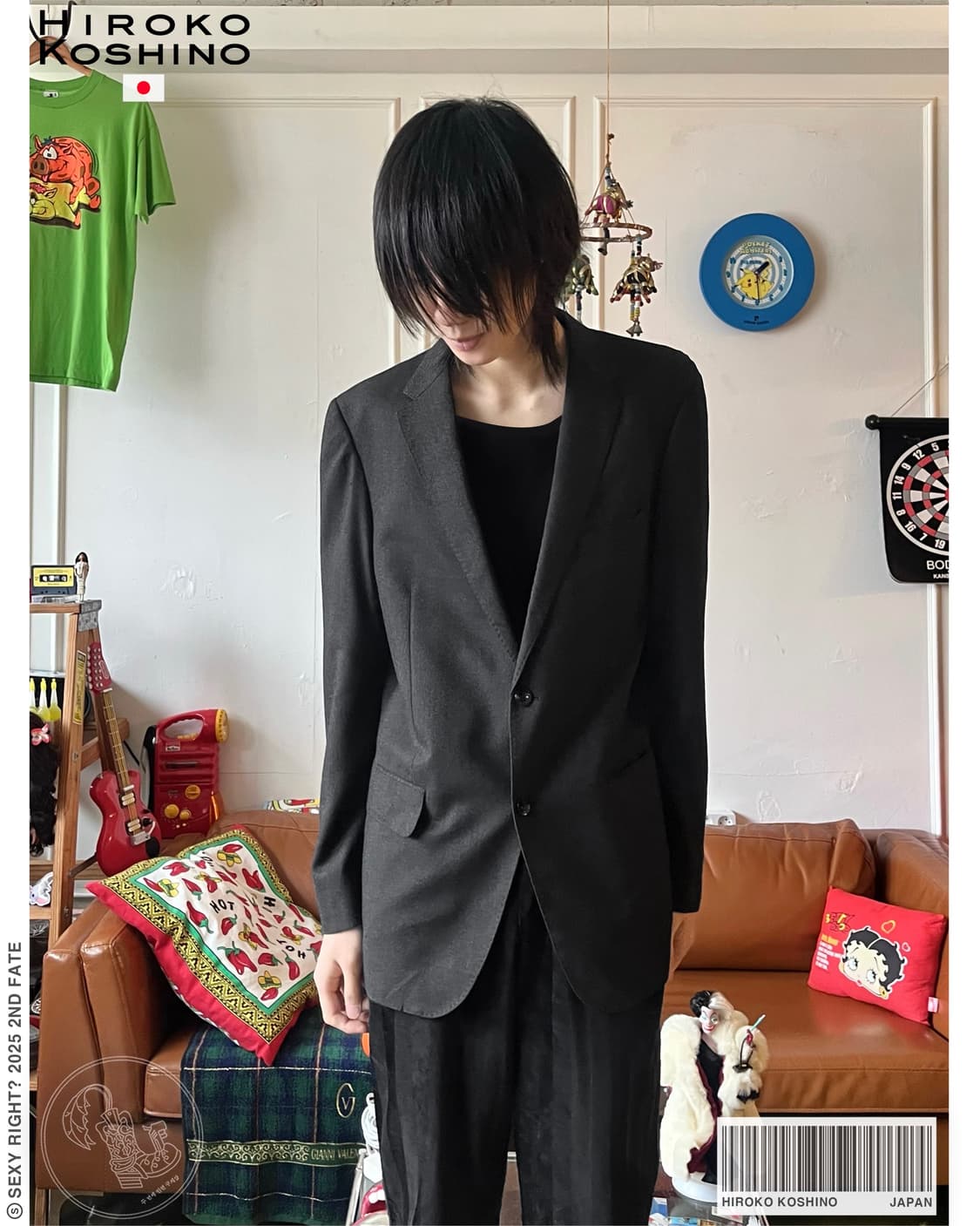Old HIROKO KOSHINO Homme Blazer Jacket 상품이미지1