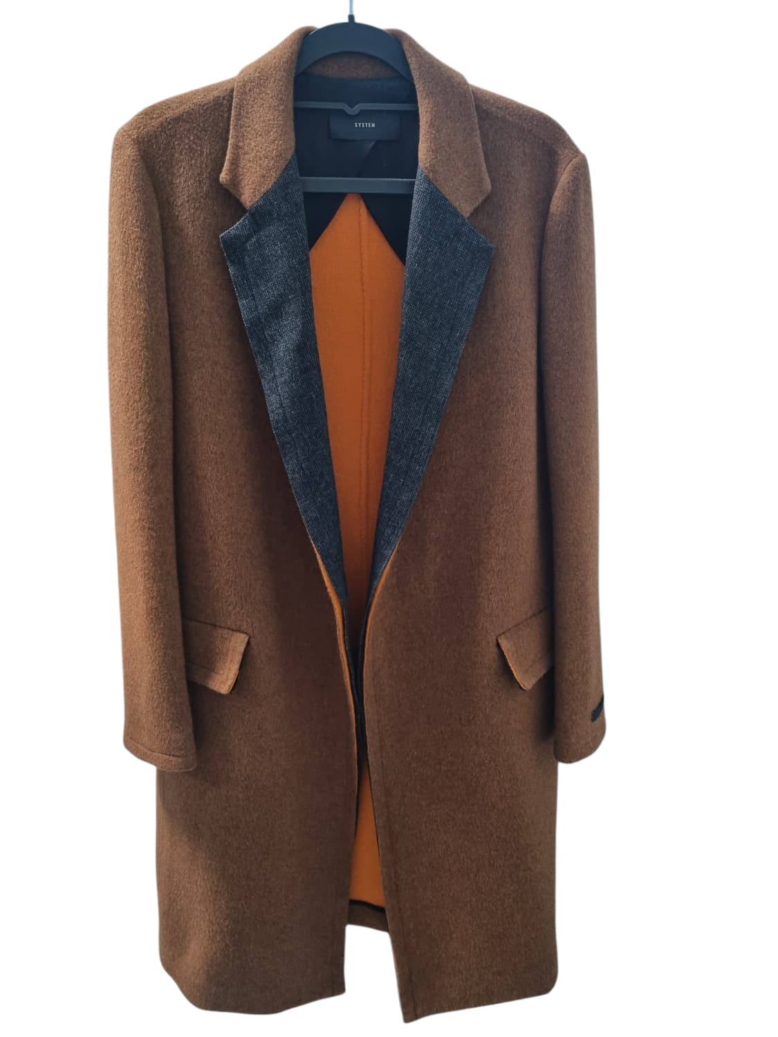 시스템 양모 코트 82 상품이미지2