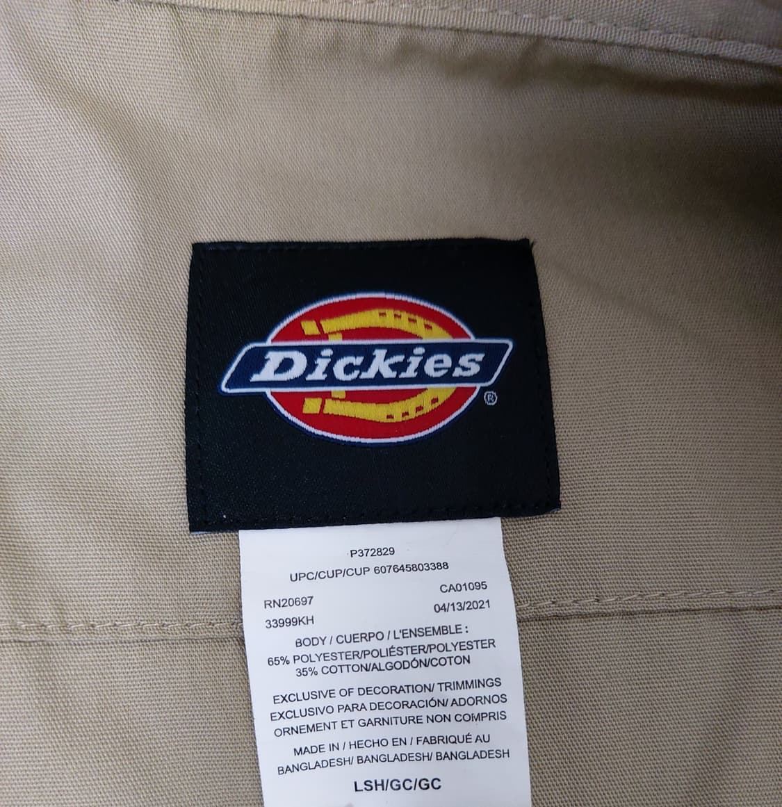 디키즈 점프수트 커버올(L)새상품 상품이미지4