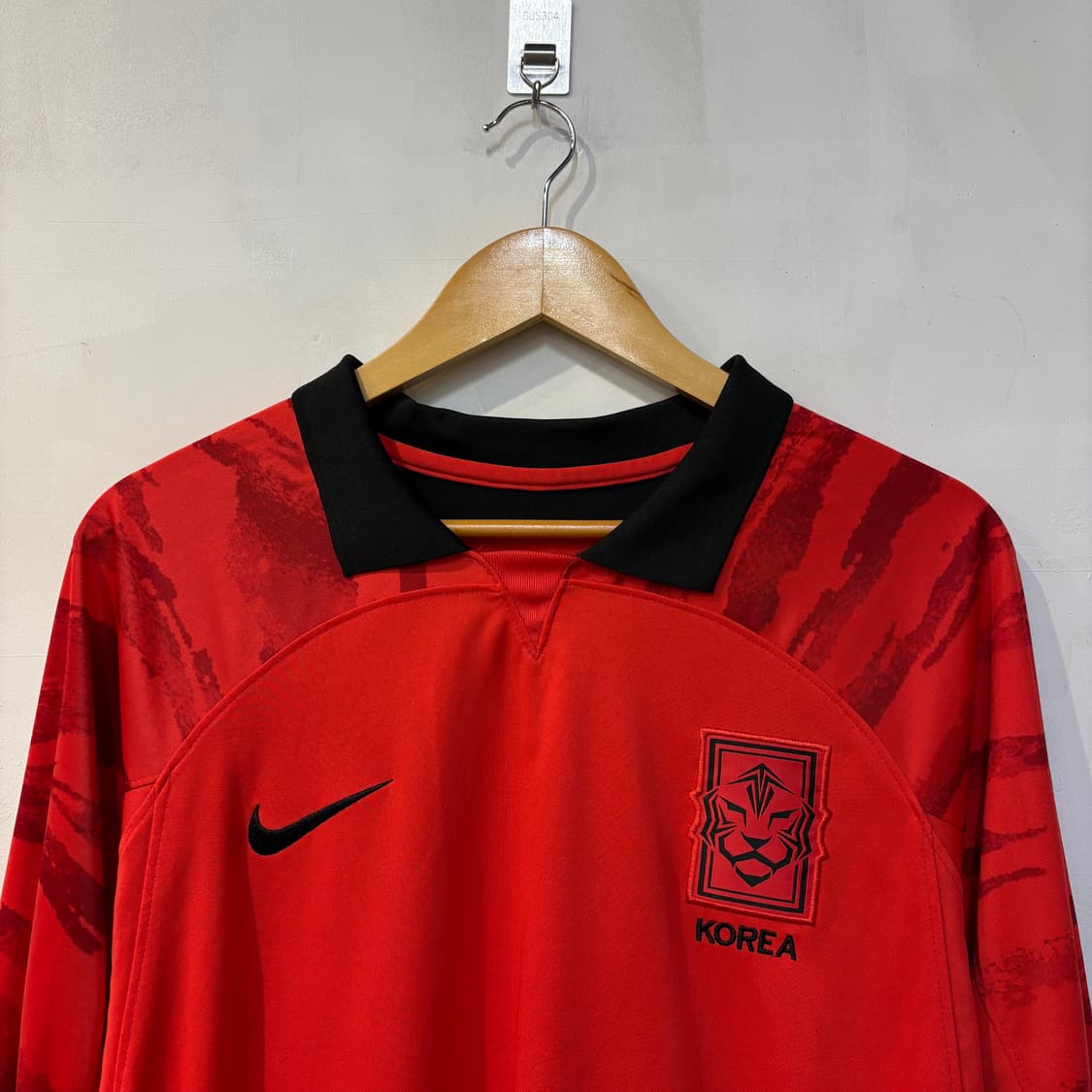 나이키 코리아 스타디움 홈 롱슬리브 져지 글로벌레드 상품이미지3