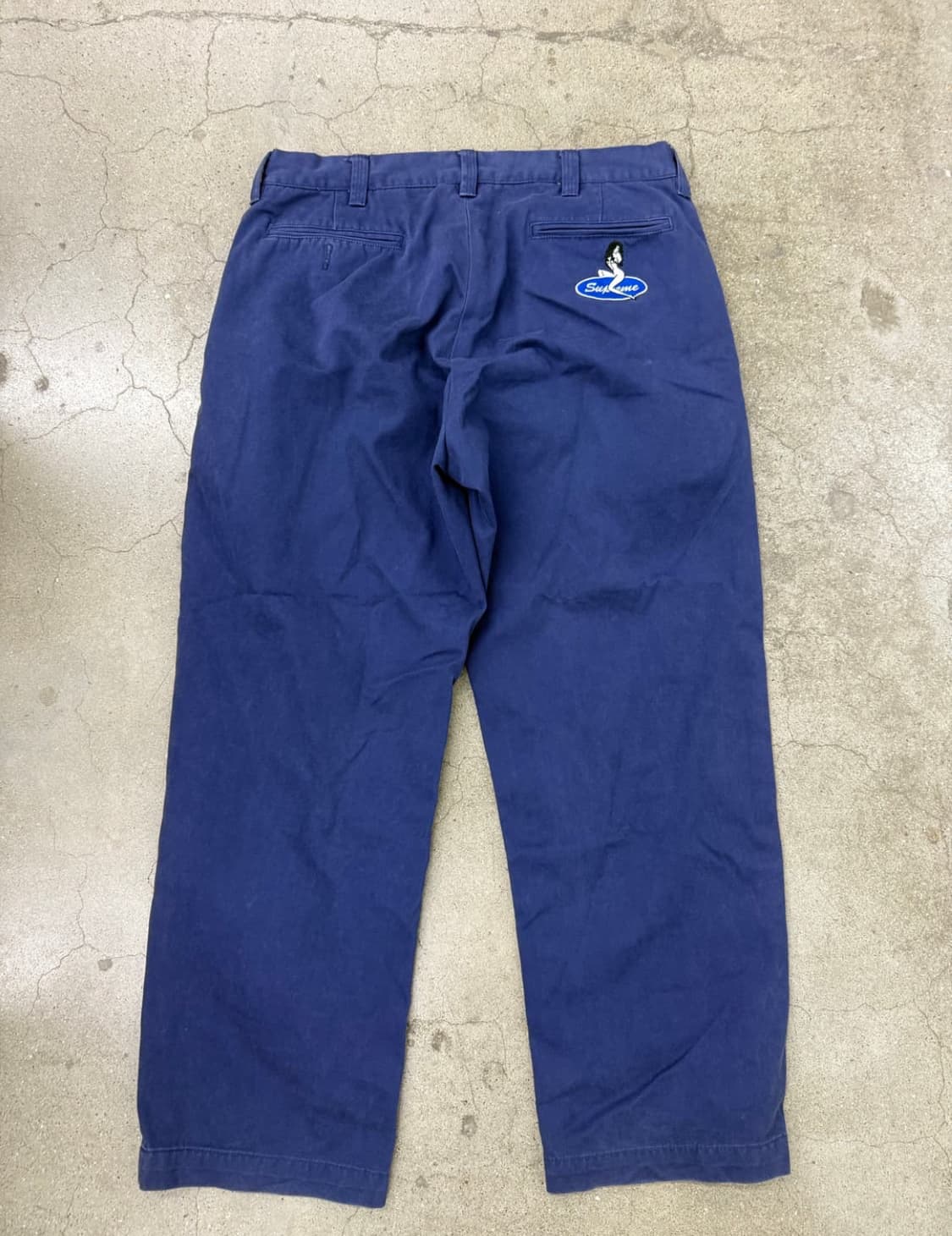 Supreme chino pants navy 23ss 상품이미지2