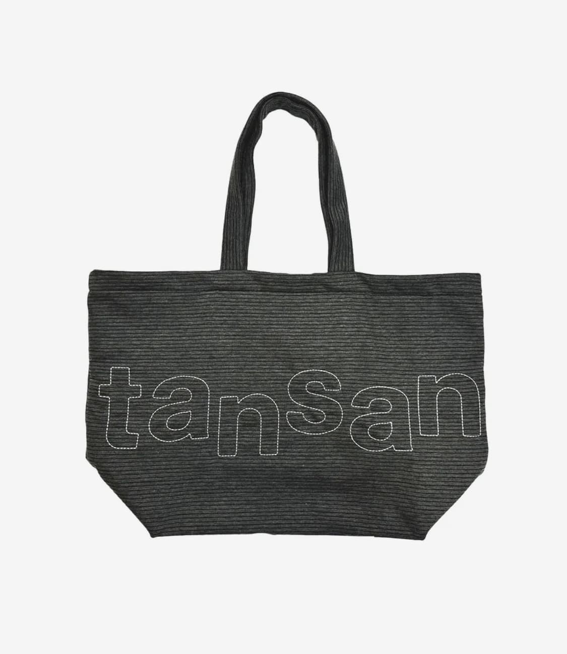 탄산 로고 쇼퍼백 그레이 상품이미지2