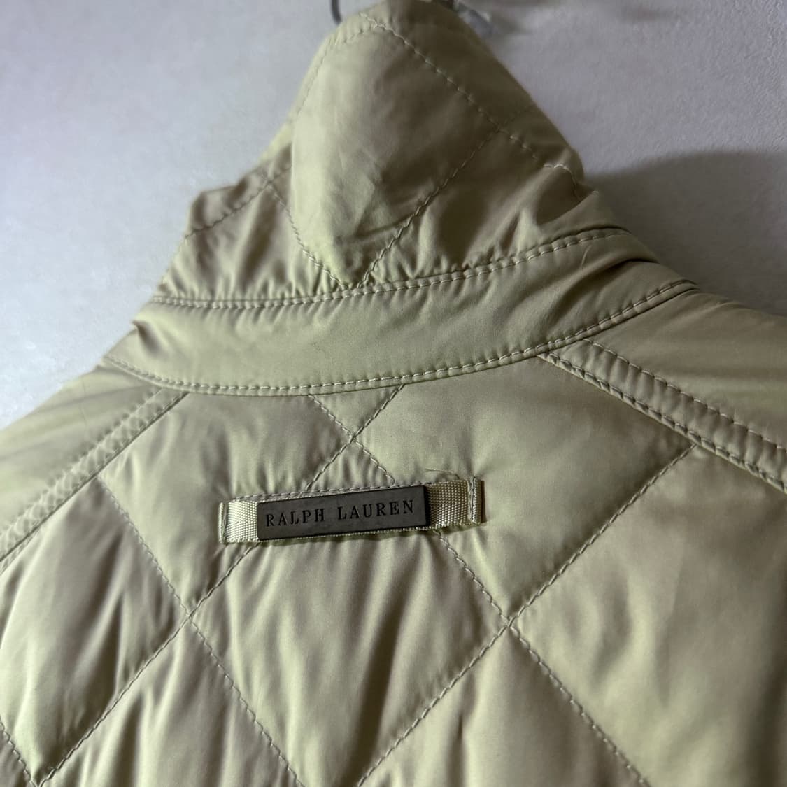 랄프로렌 여성 퀄팅 점퍼 베이지 M (여성 55정도) 상품이미지7