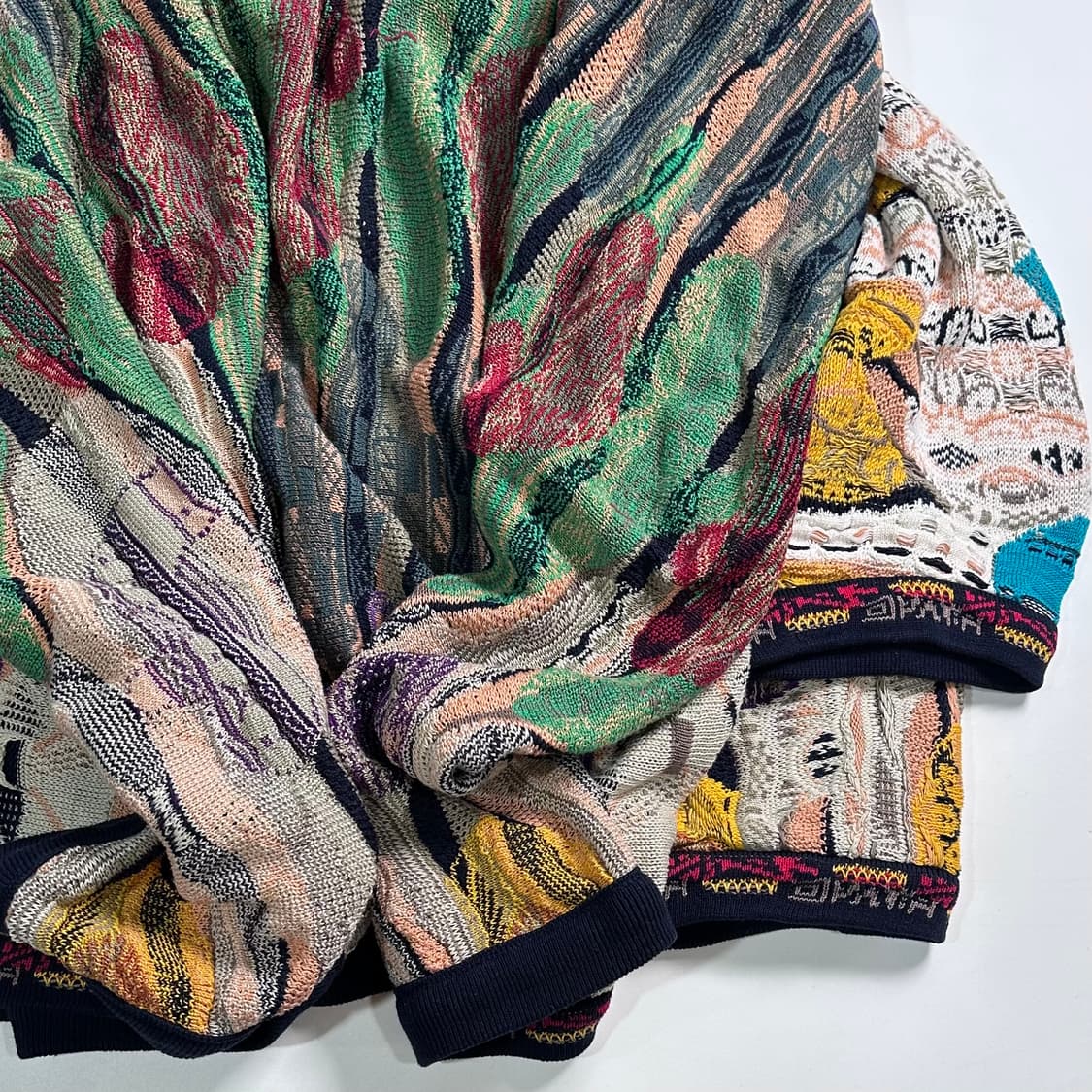 쿠지 케이블 니트 가디건 상품이미지3