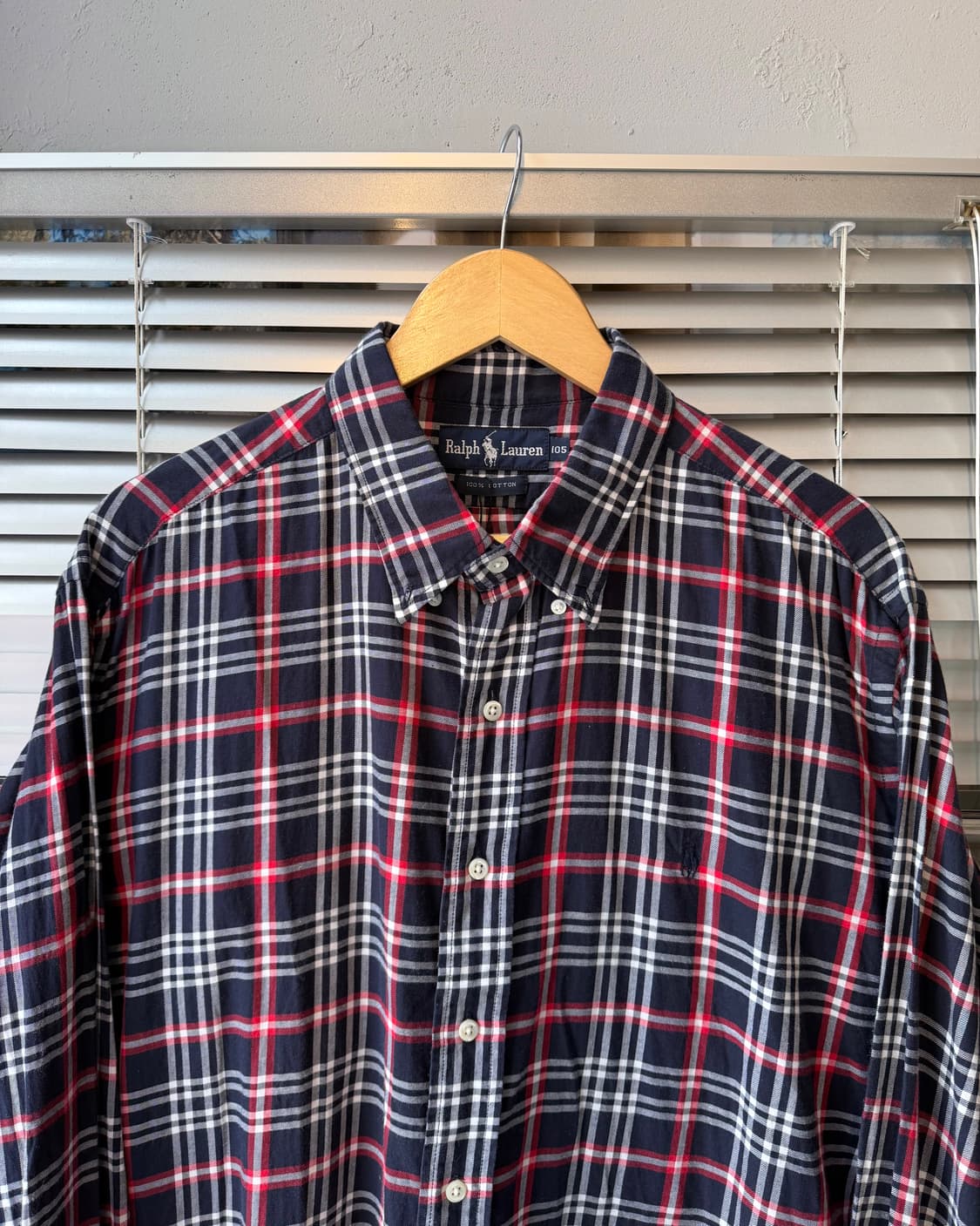 Polo Ralph Lauren 90s check shirt 상품이미지2
